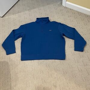 Vineyard Vines Men's Navy Zip-Up Sweater